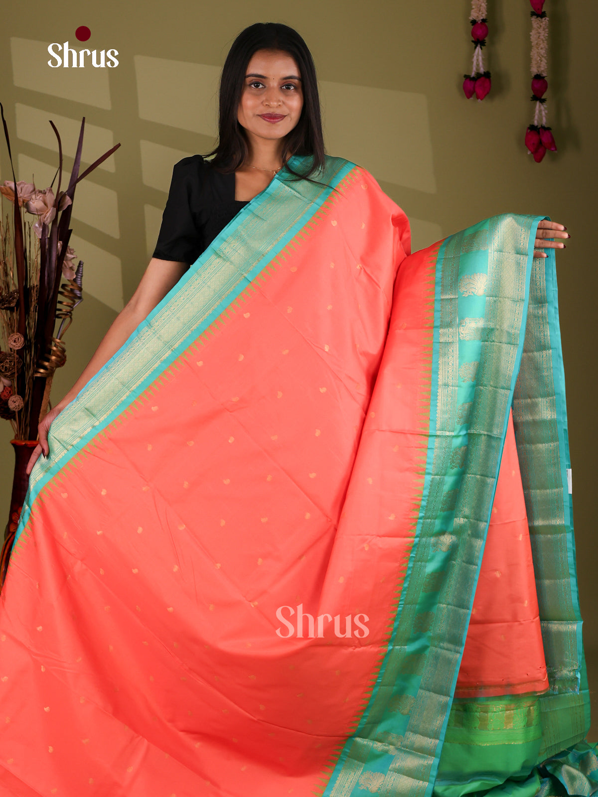 Semi Paithani Saree - EJ04344