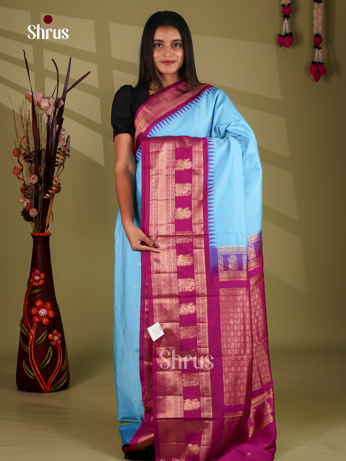 Semi Paithani Saree - EJ04347