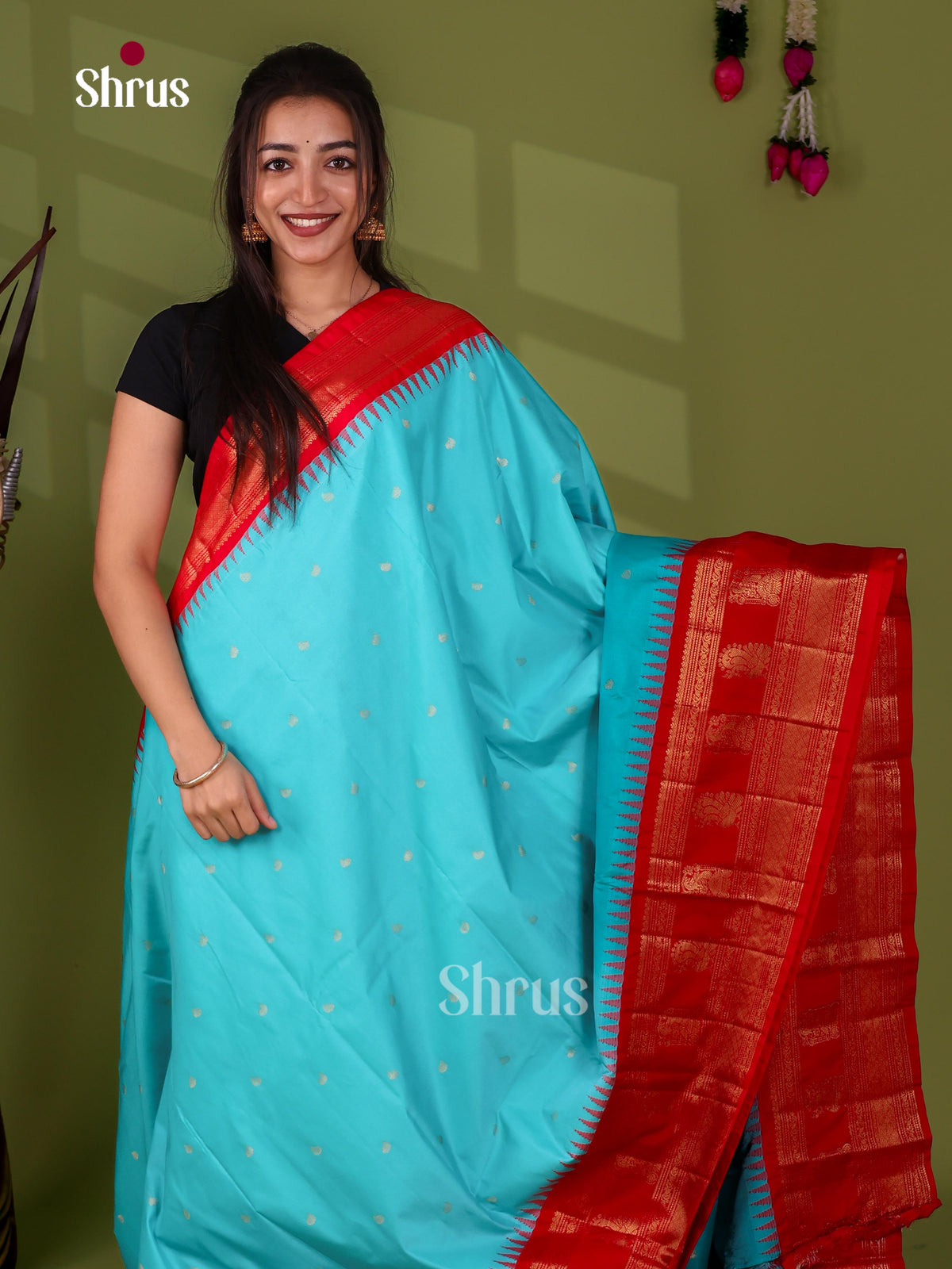Semi Paithani Saree - EJ04355