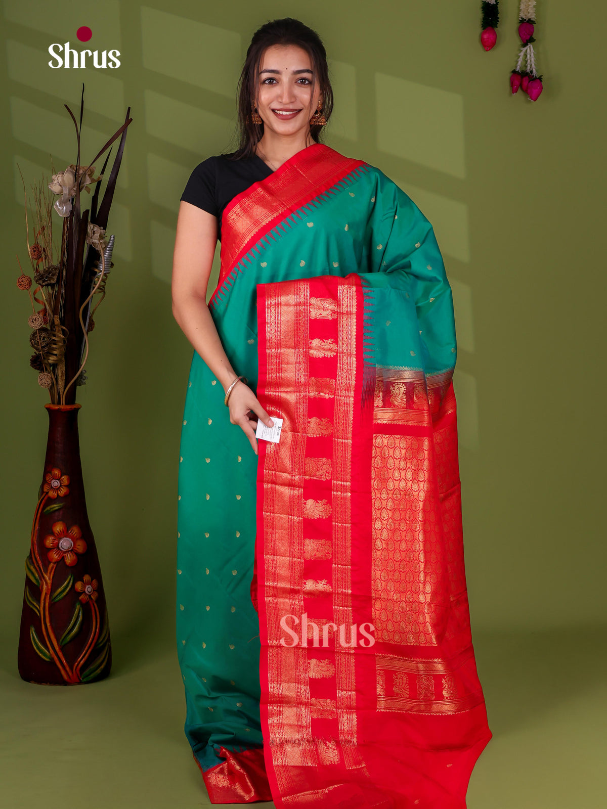Semi Paithani Saree - EJ04356