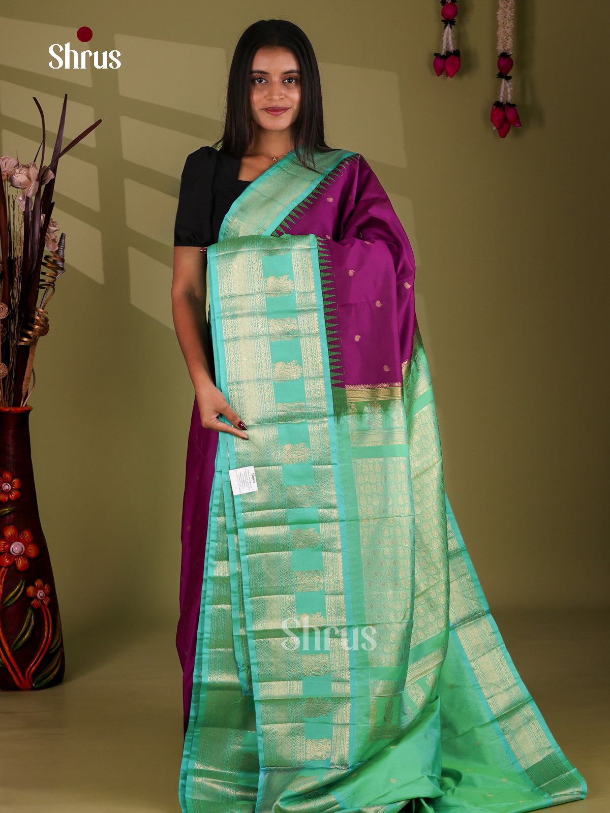 Semi Paithani Saree - EJ04360