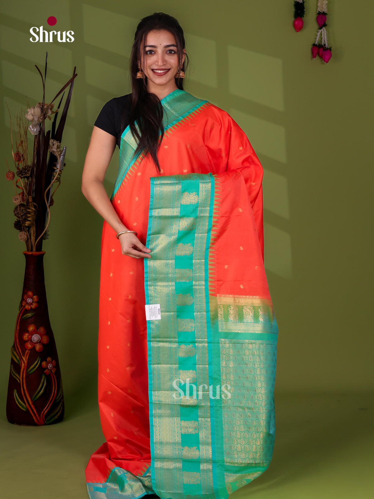Semi Paithani Saree - EJ04362