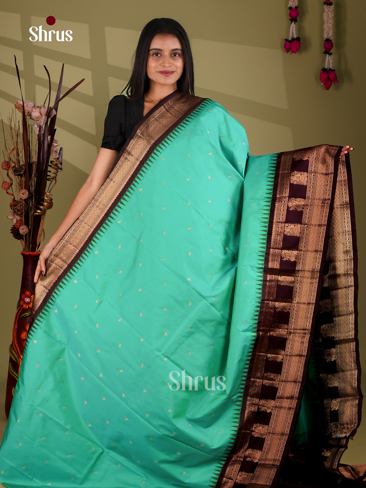 Semi Paithani Saree - EJ04363