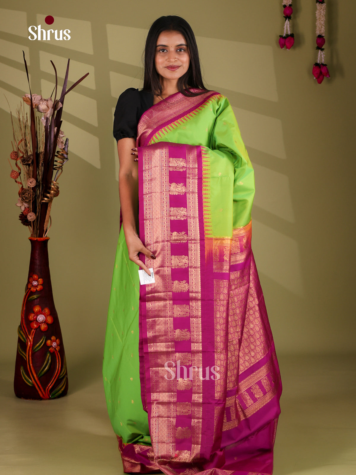 Semi Paithani Saree - EJ04366