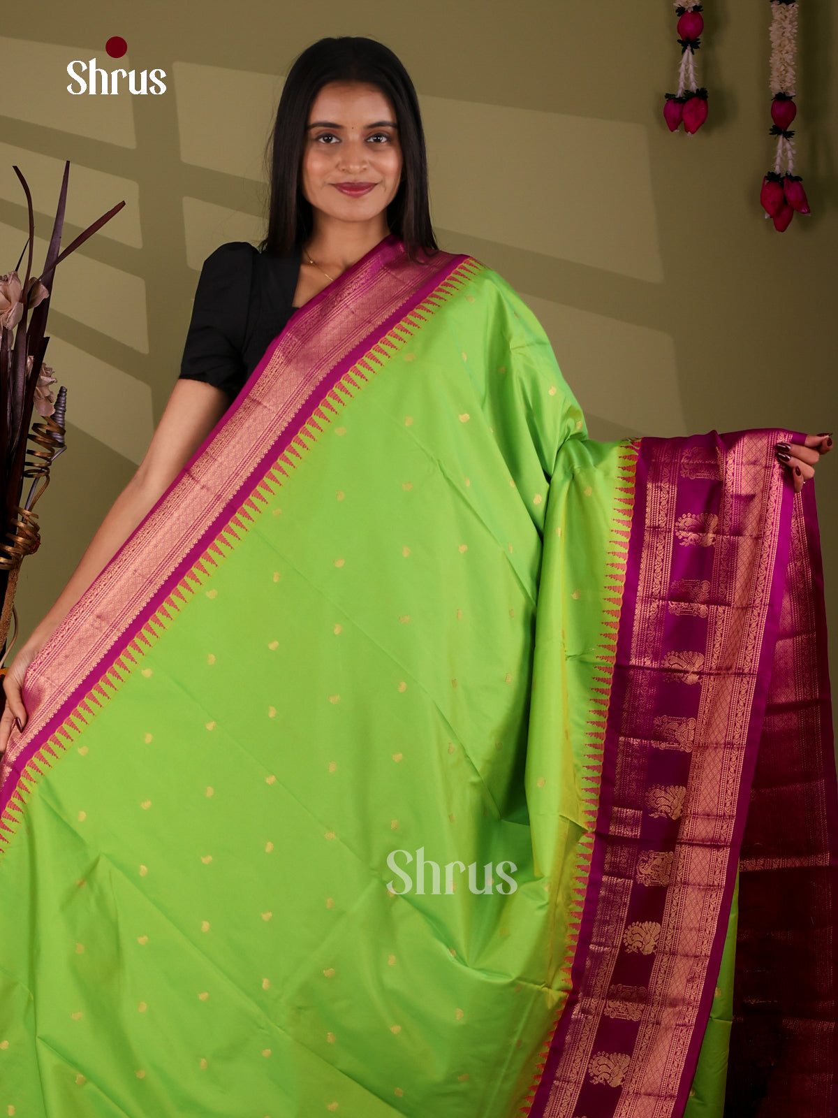 Semi Paithani Saree - EJ04366