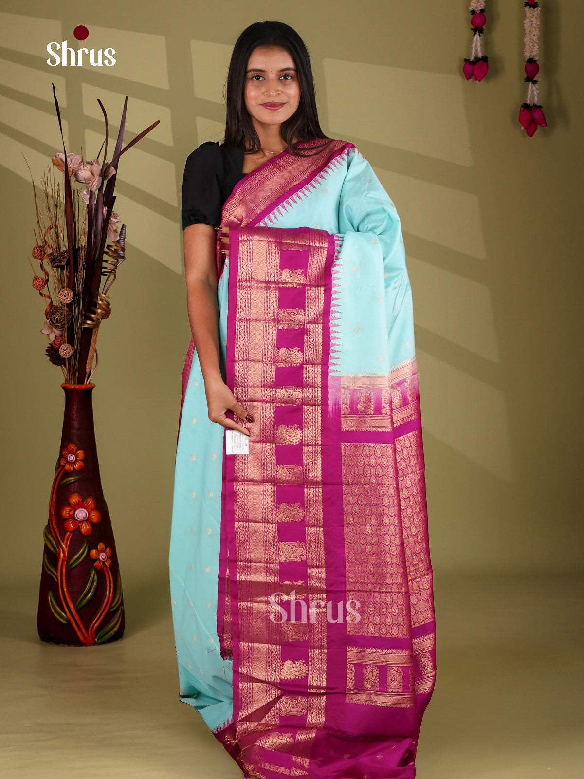 Semi Paithani Saree - EJ04368
