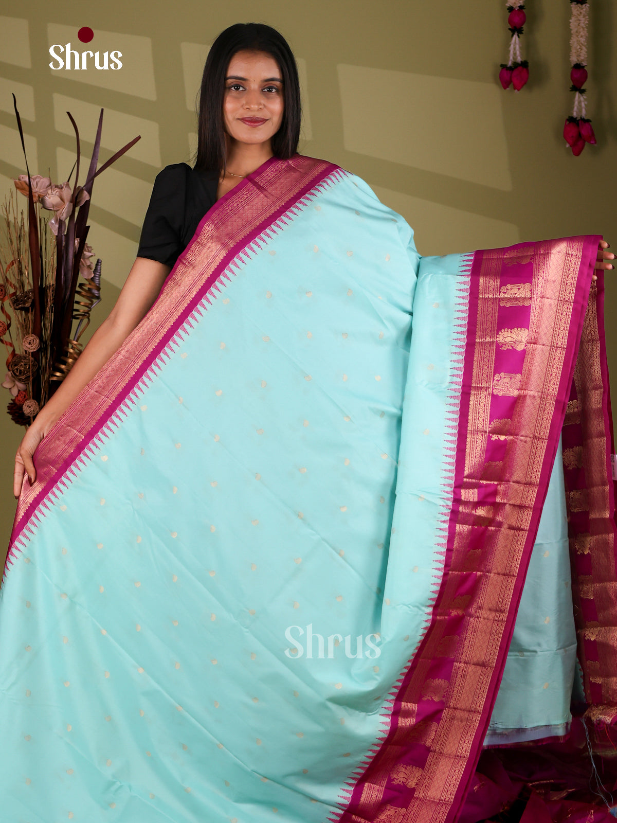 Semi Paithani Saree - EJ04368
