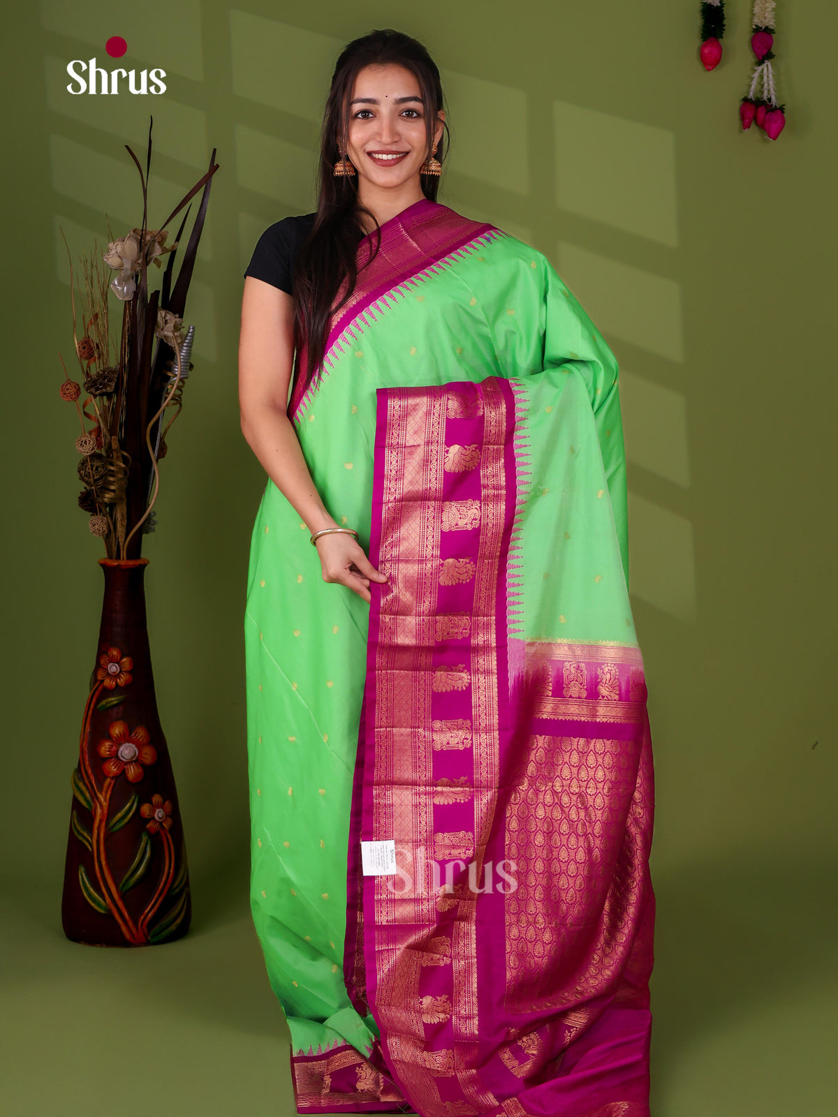 Semi Paithani Saree - EJ04373
