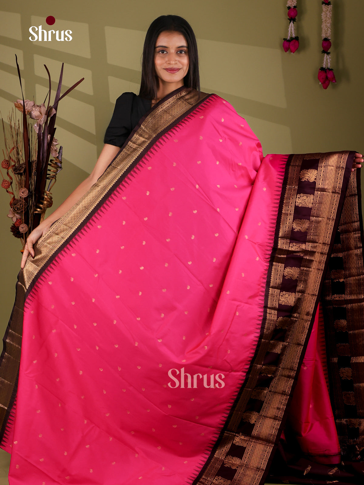 Semi Paithani Saree - EJ04374