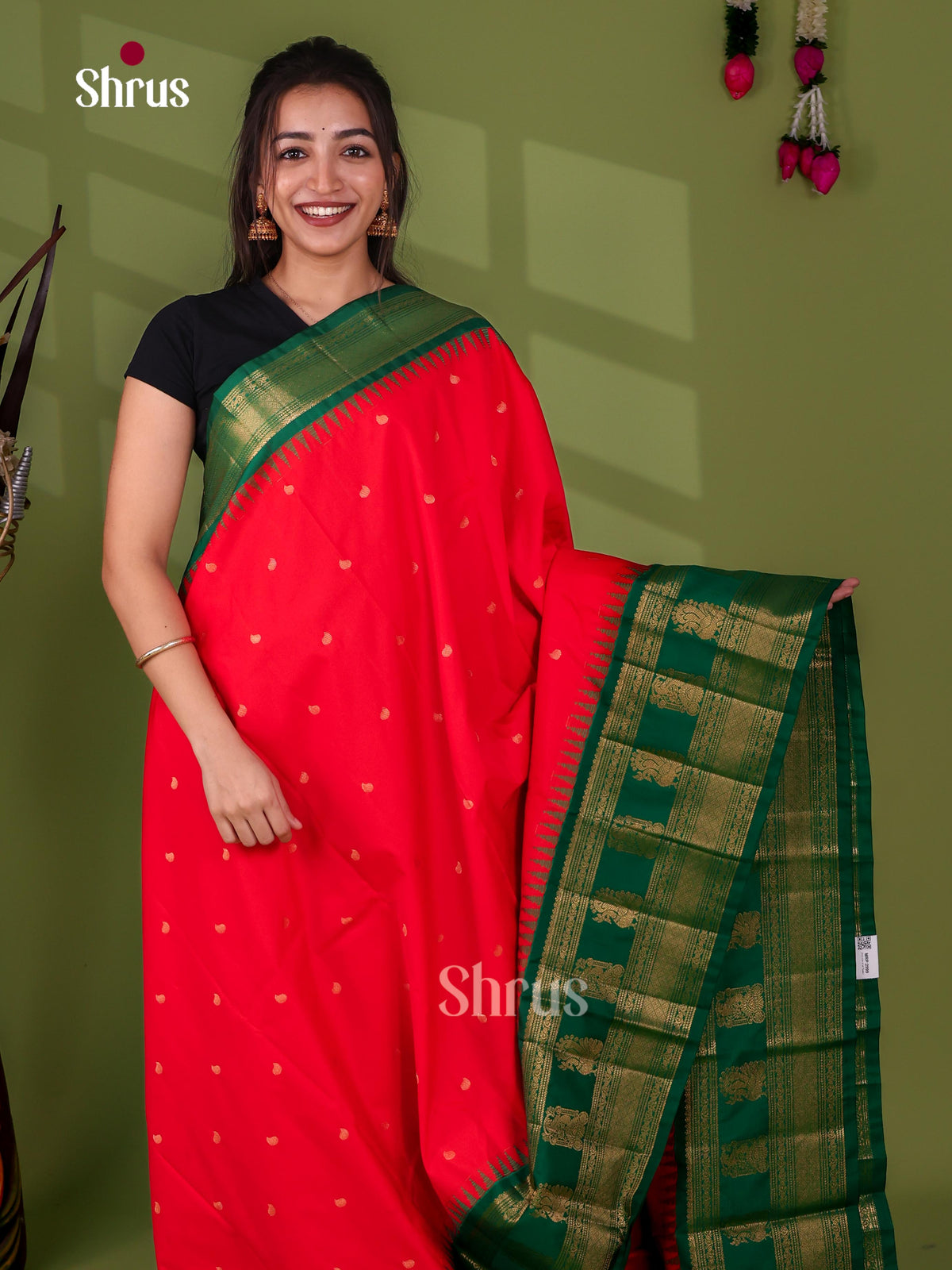 Semi Paithani Saree - EJ04377