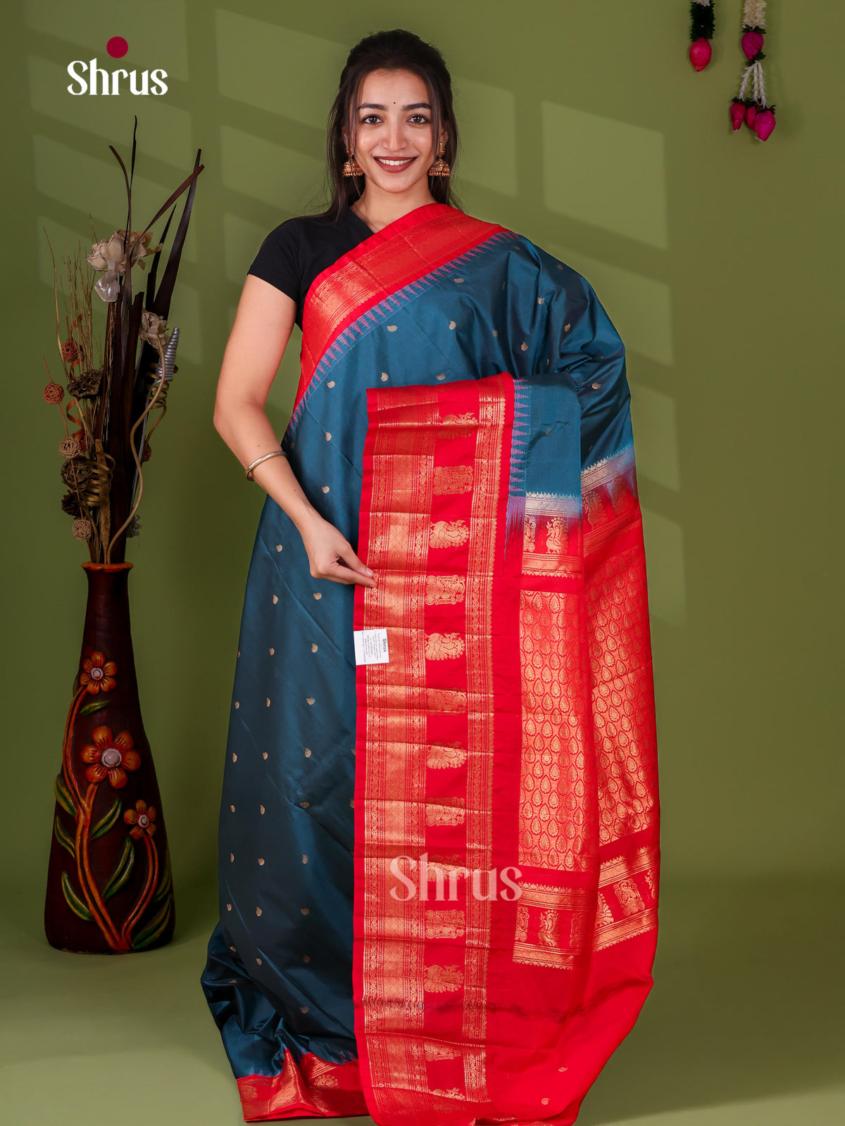 Semi Paithani Saree - EJ04378