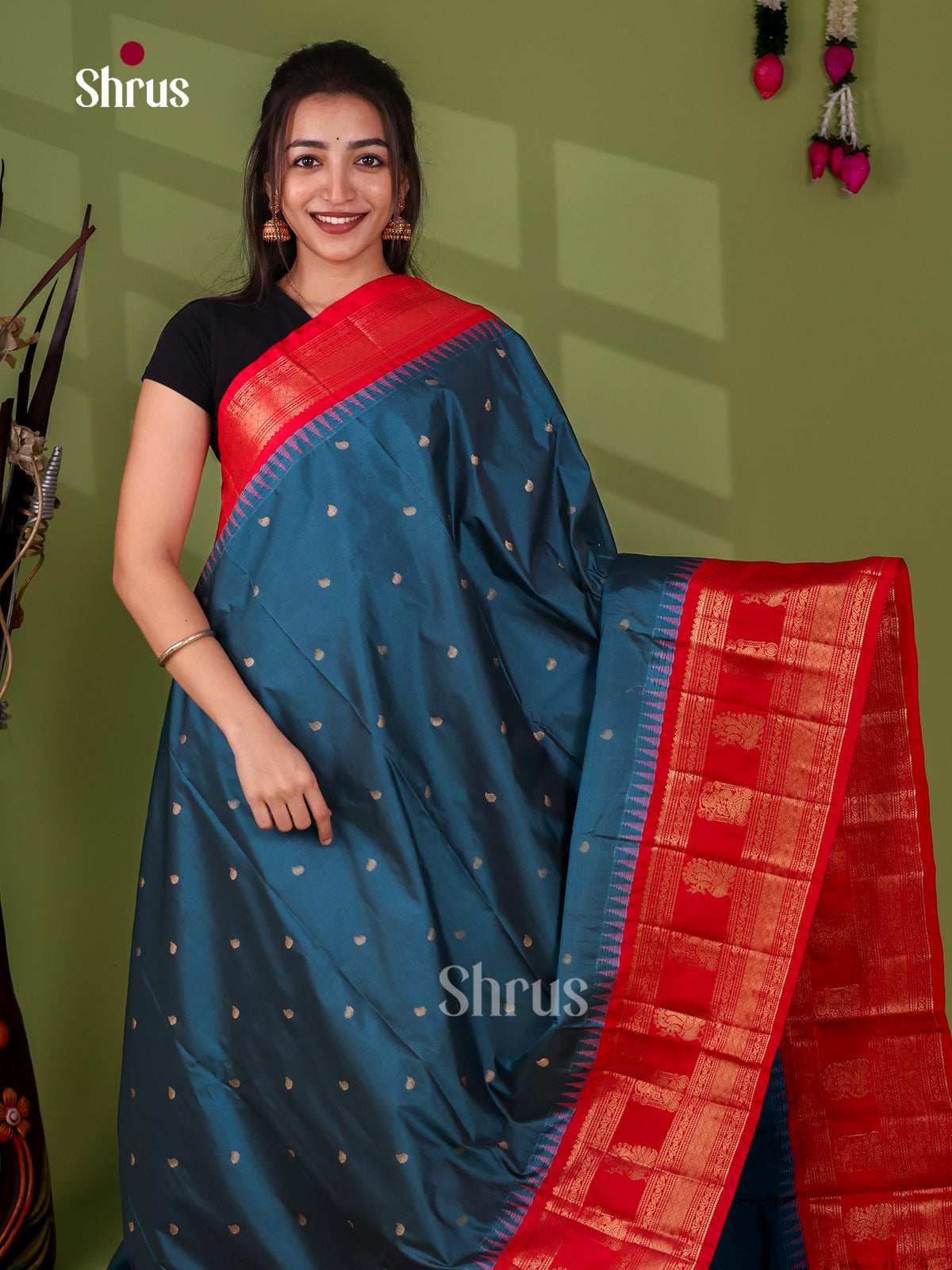 Semi Paithani Saree - EJ04378
