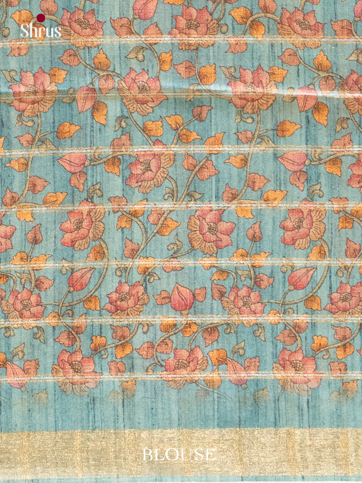 Printed Semi Tussar Saree - EJ04384