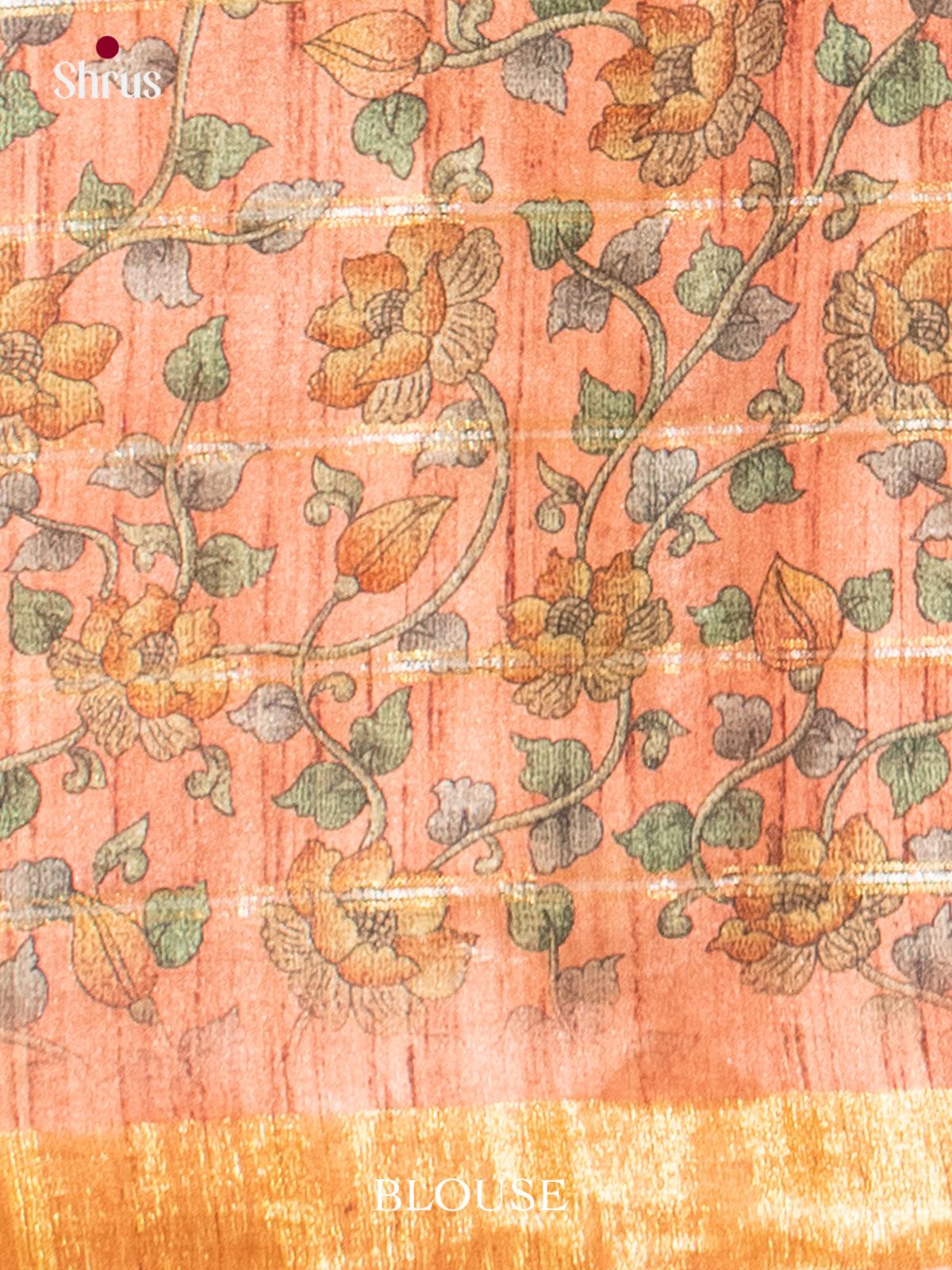 Printed Semi Tussar Saree - EJ04387