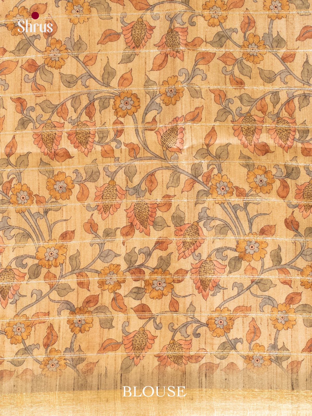 Printed Semi Tussar Saree - EJ04388