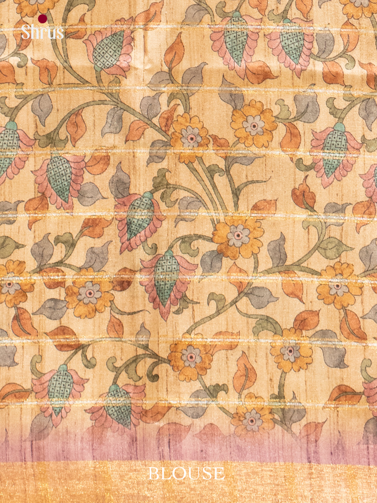 Printed Semi Tussar Saree - EJ04391