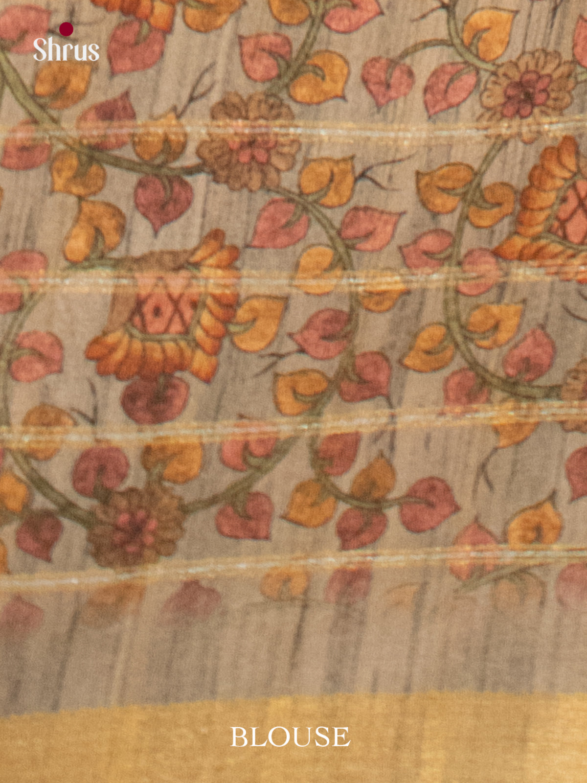 Printed Semi Tussar Saree - EJ04402