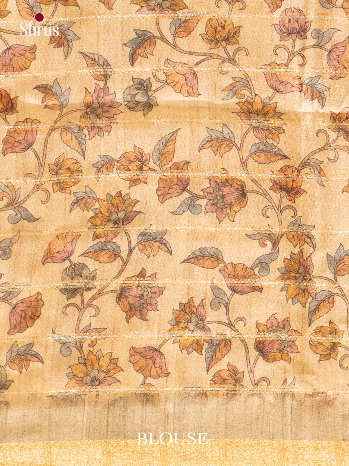 Printed Semi Tussar Saree - EJ04403