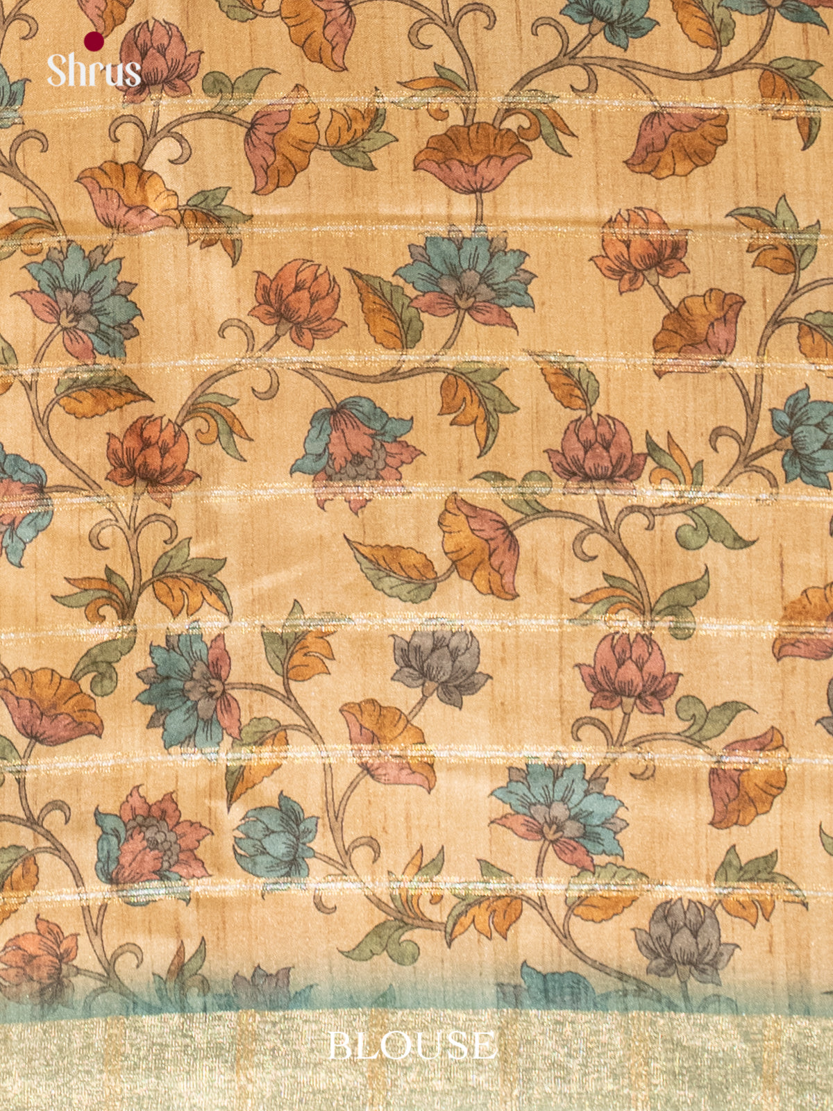 Printed Semi Tussar Saree - EJ04407