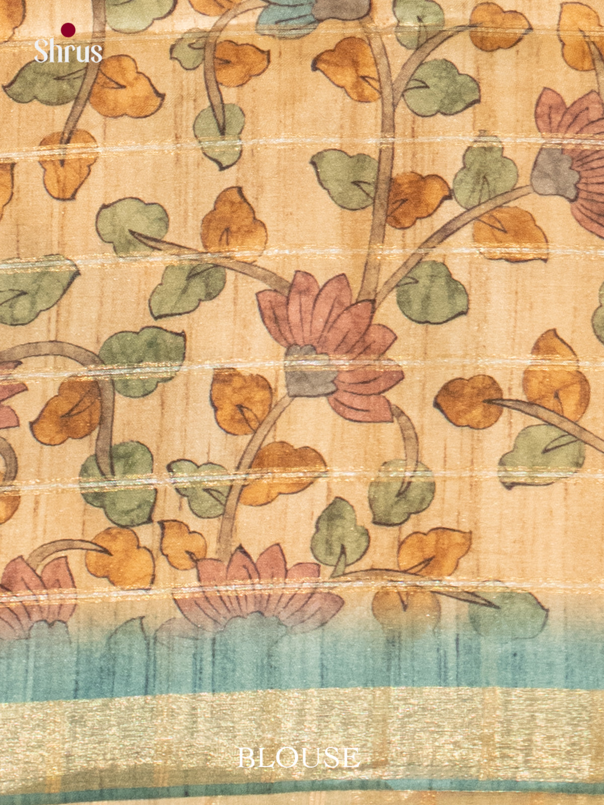 Printed Semi Tussar Saree - EJ04408