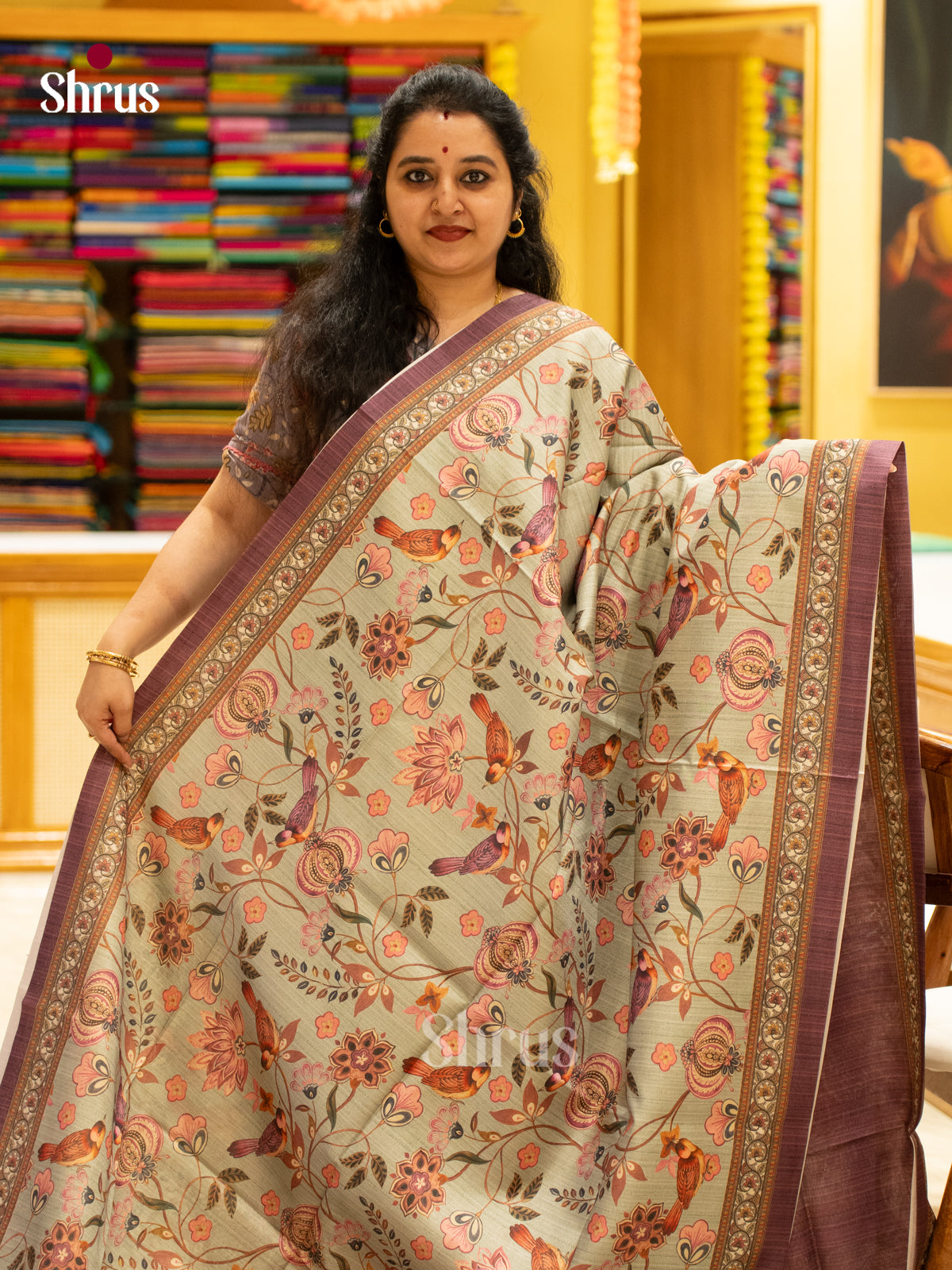 Chennur-Print Saree - EJ04413