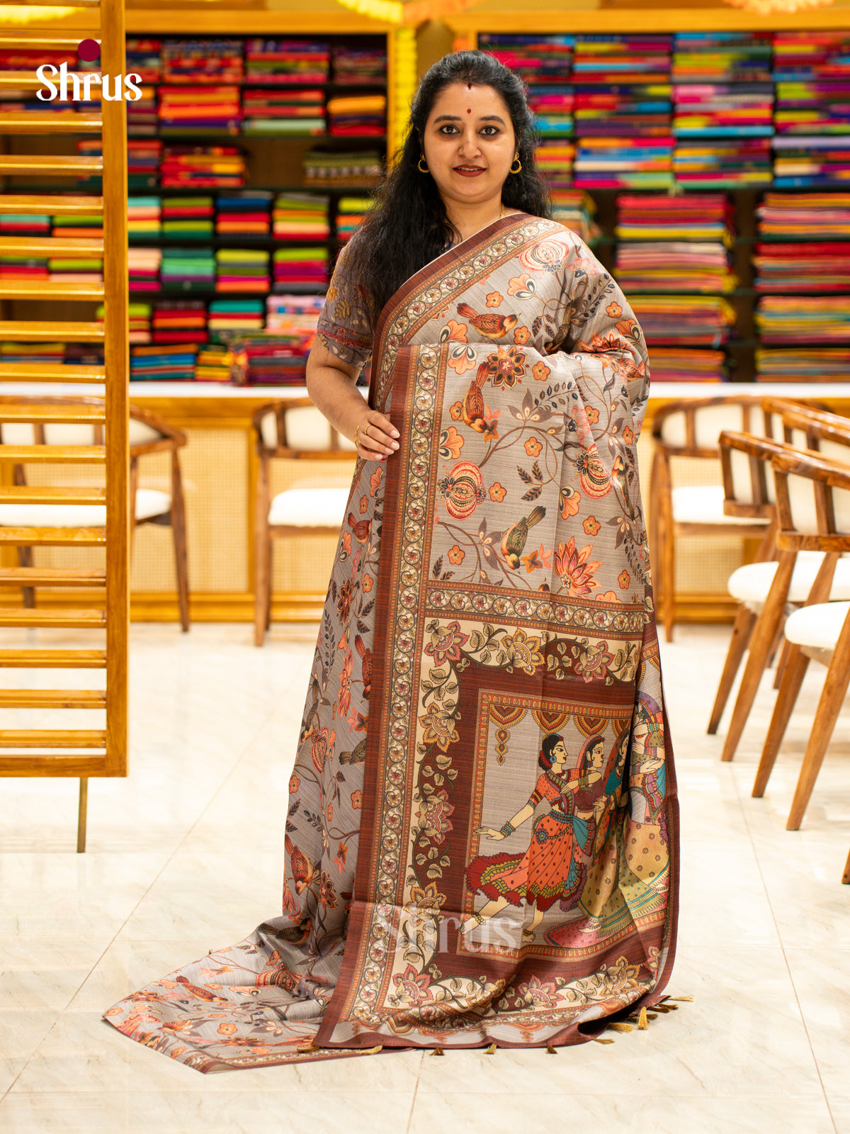 Chennur-Print Saree - EJ04414
