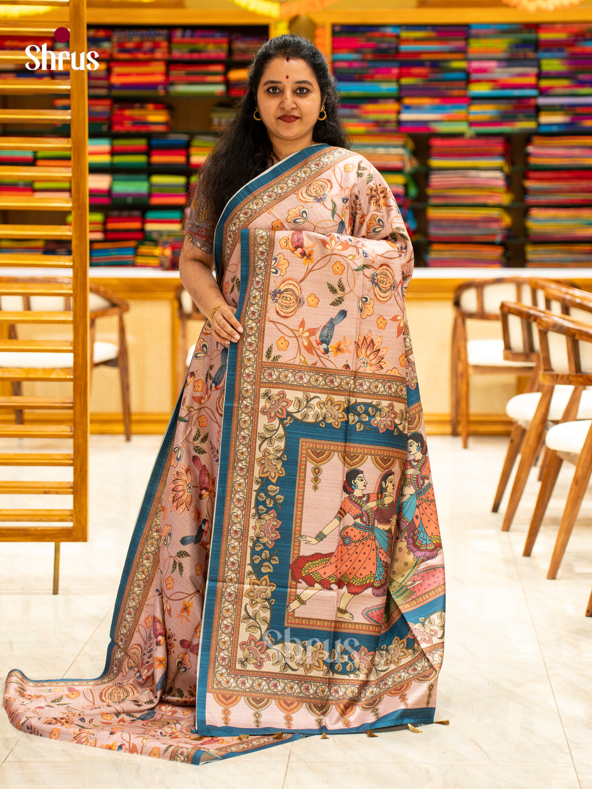 Chennur-Print Saree - EJ04416