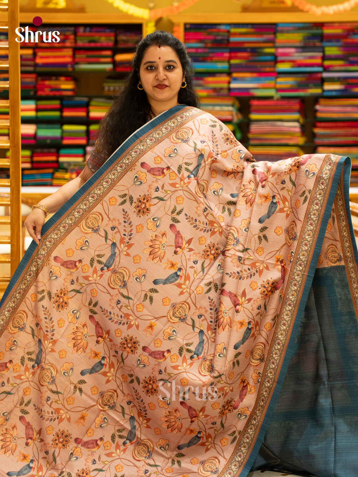 Chennur-Print Saree - EJ04416