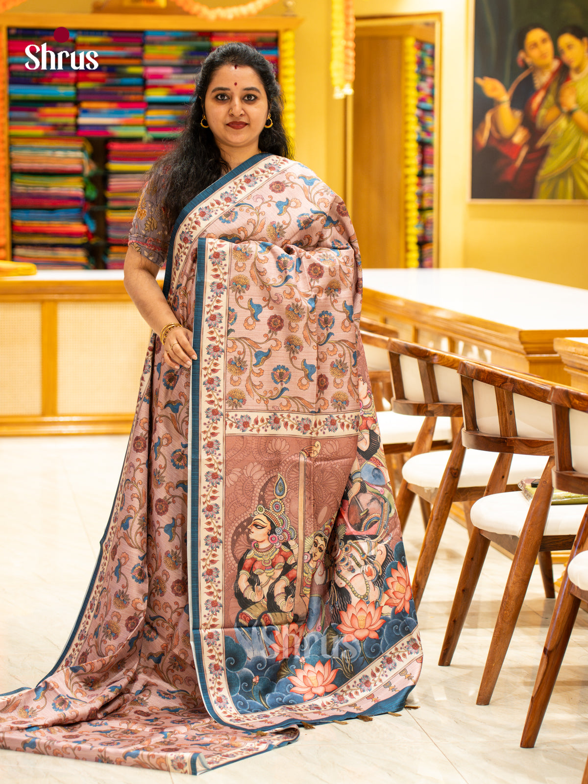 Chennur-Print Saree - EJ04419
