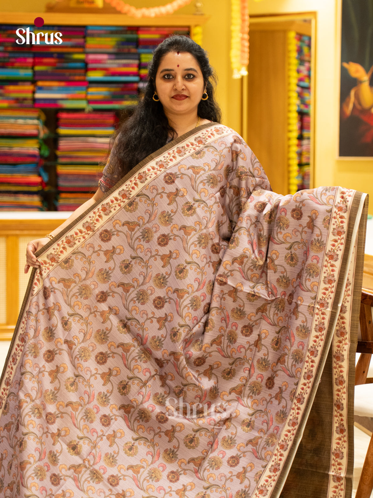 Chennur-Print Saree - EJ04420