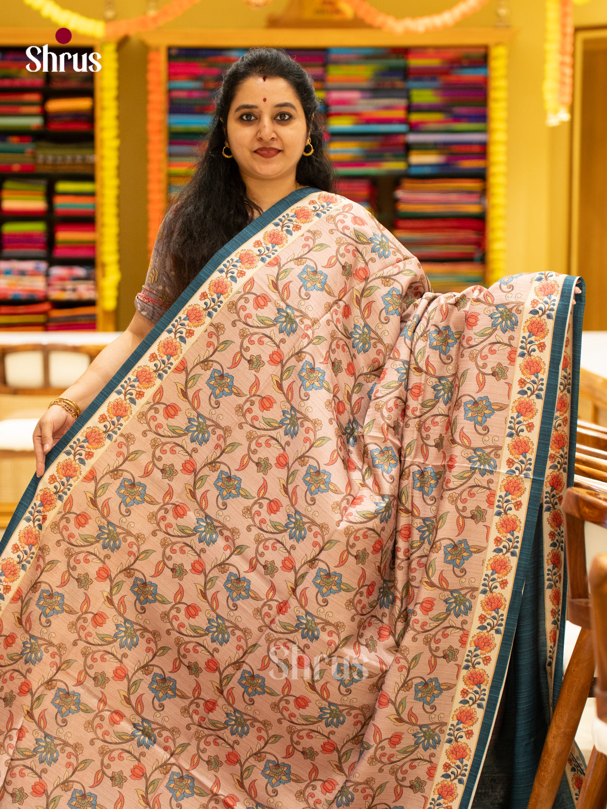 Chennur-Print Saree - EJ04421