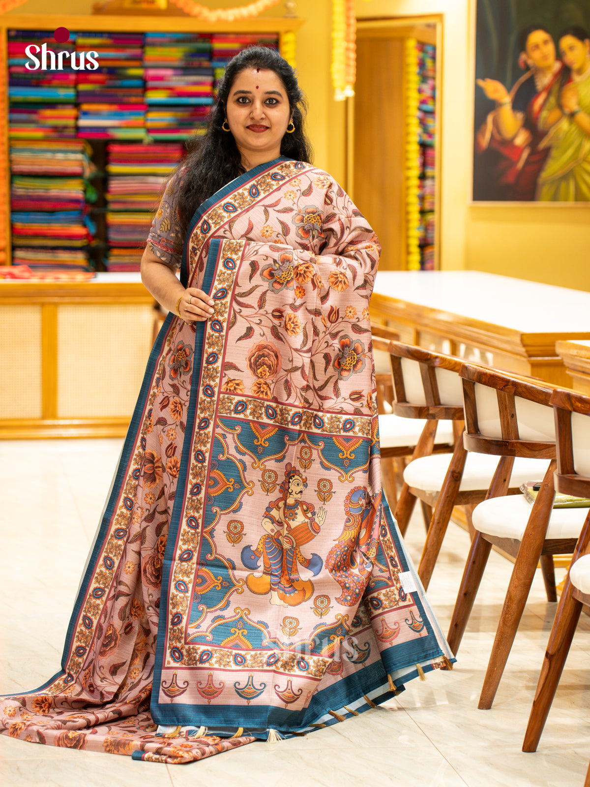 Chennur-Print Saree - EJ04423