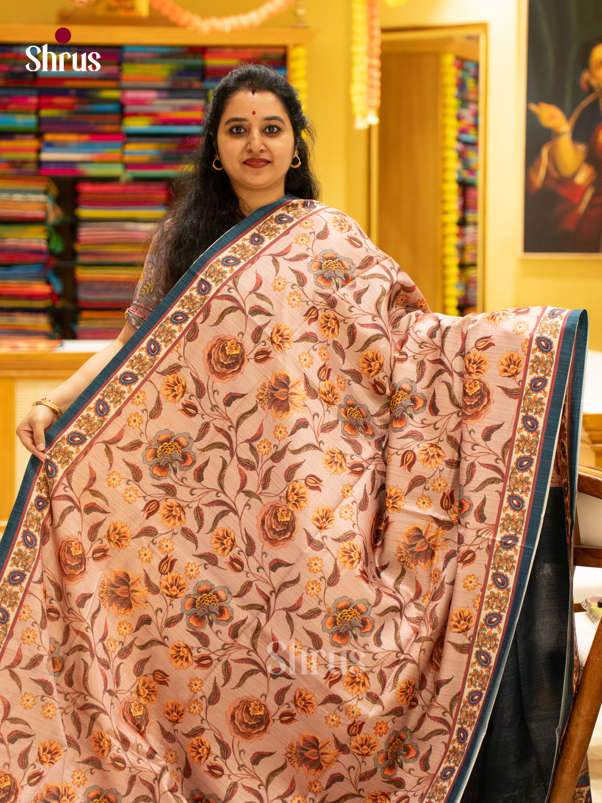 Chennur-Print Saree - EJ04423