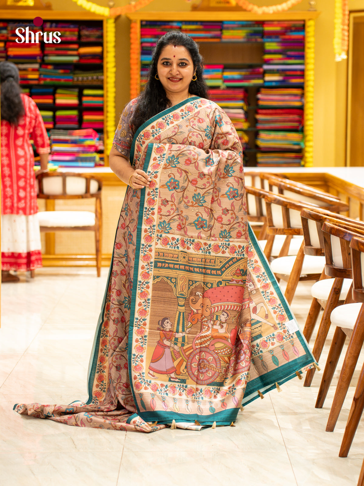 Chennur-Print Saree - EJ04427