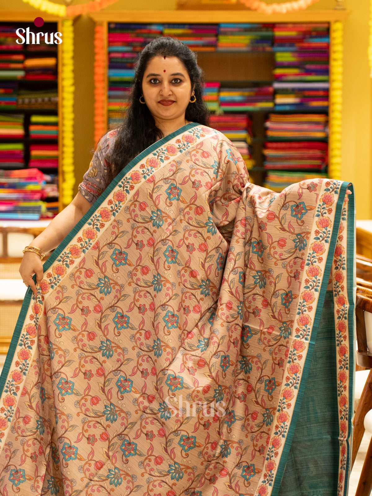 Chennur-Print Saree - EJ04427
