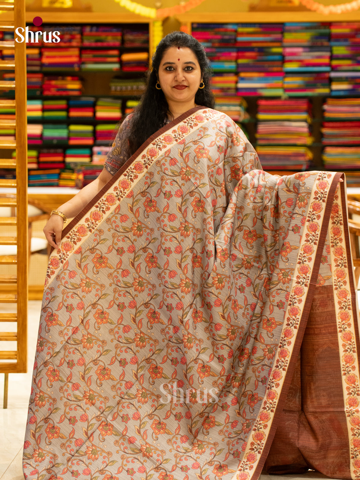 Chennur-Print Saree - EJ04429