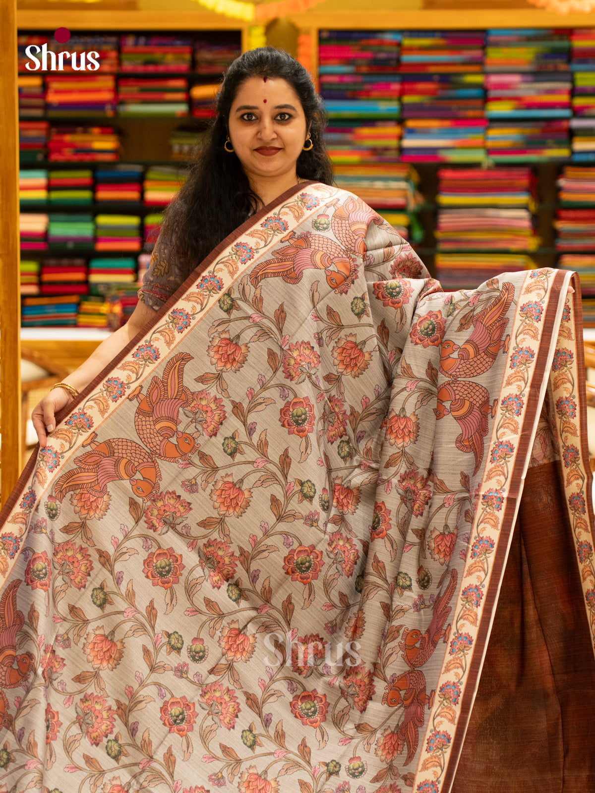 Chennur-Print Saree - EJ04434