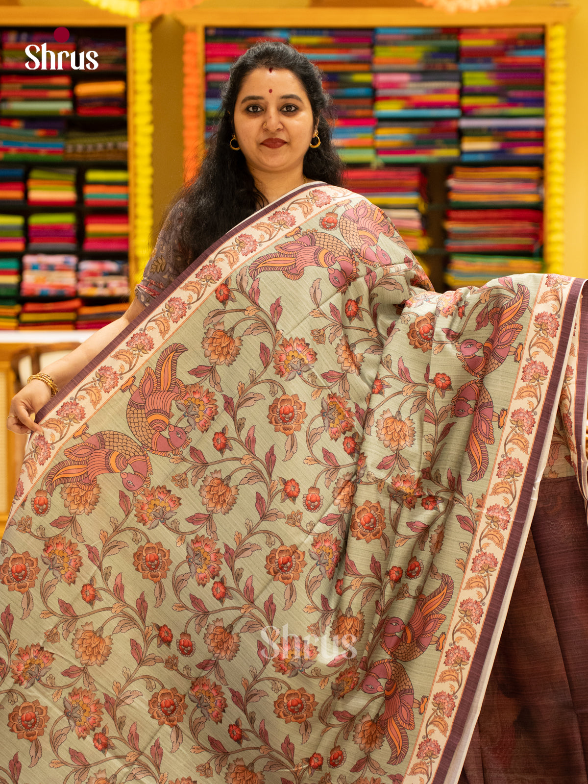 Chennur-Print Saree - EJ04435