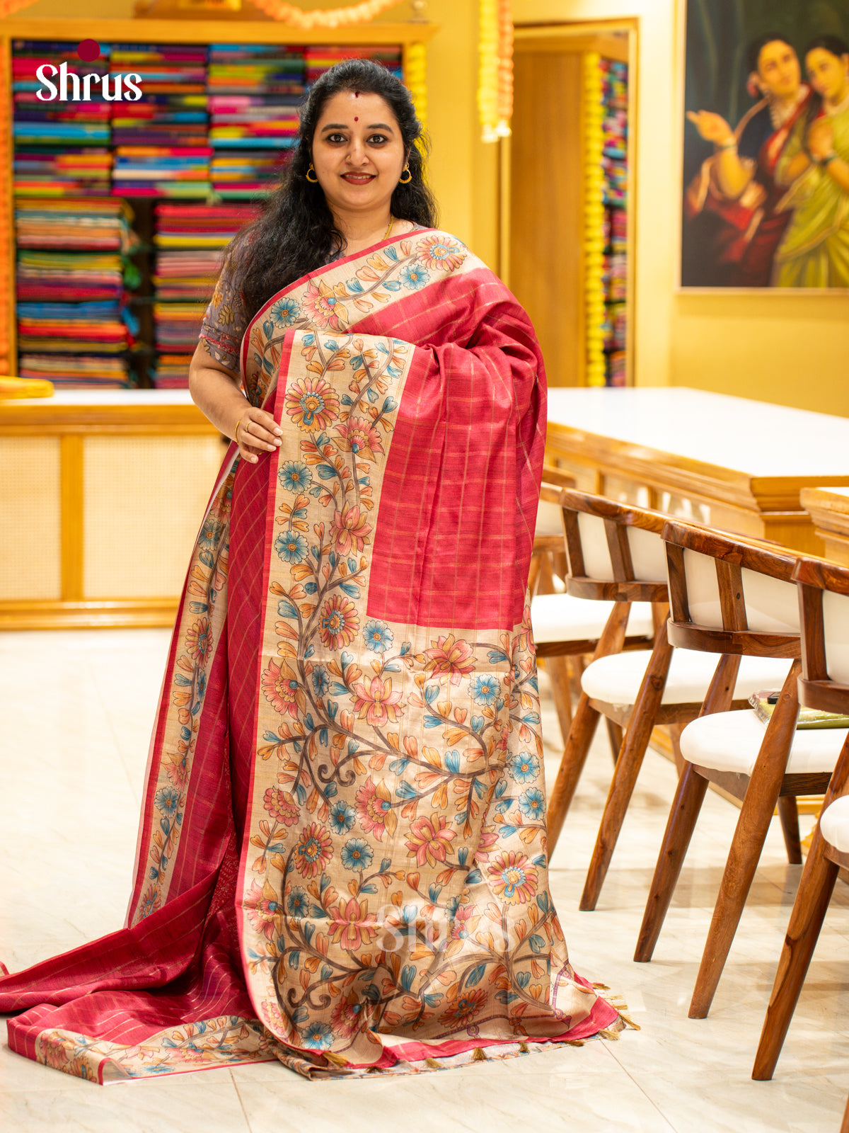 Chennur-Print Saree - EJ04440