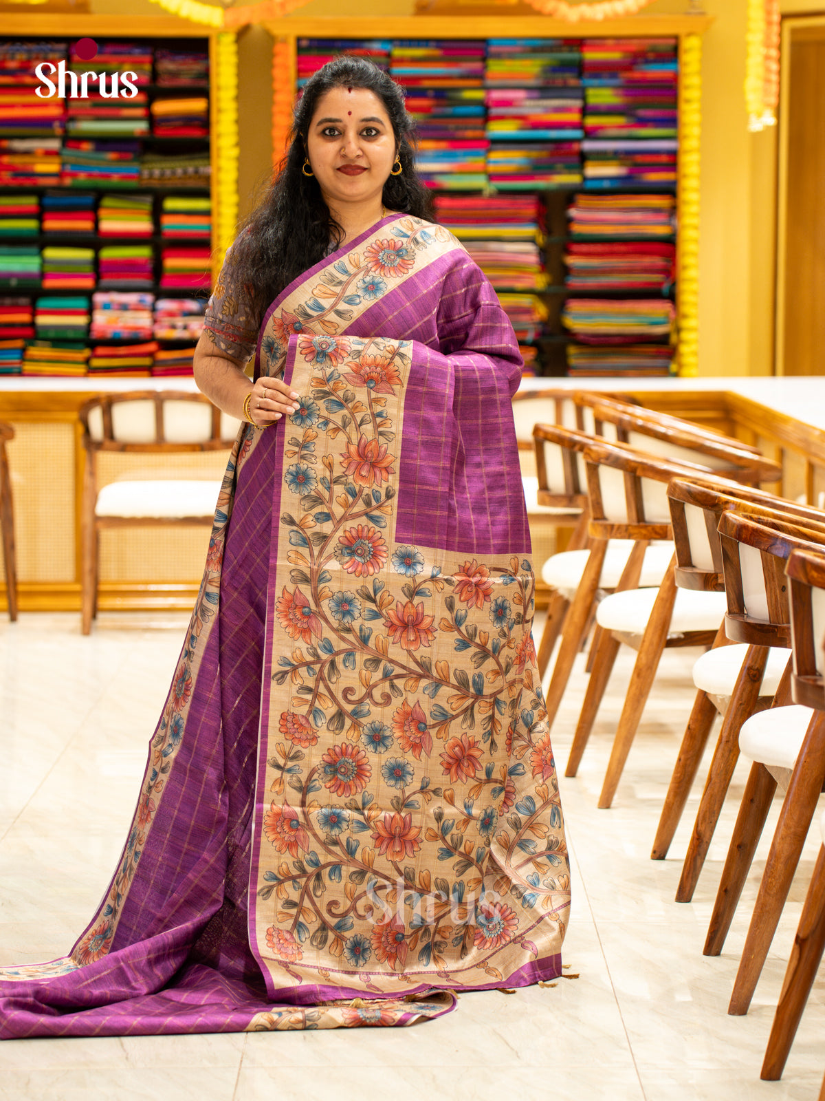 Chennur-Print Saree - EJ04441