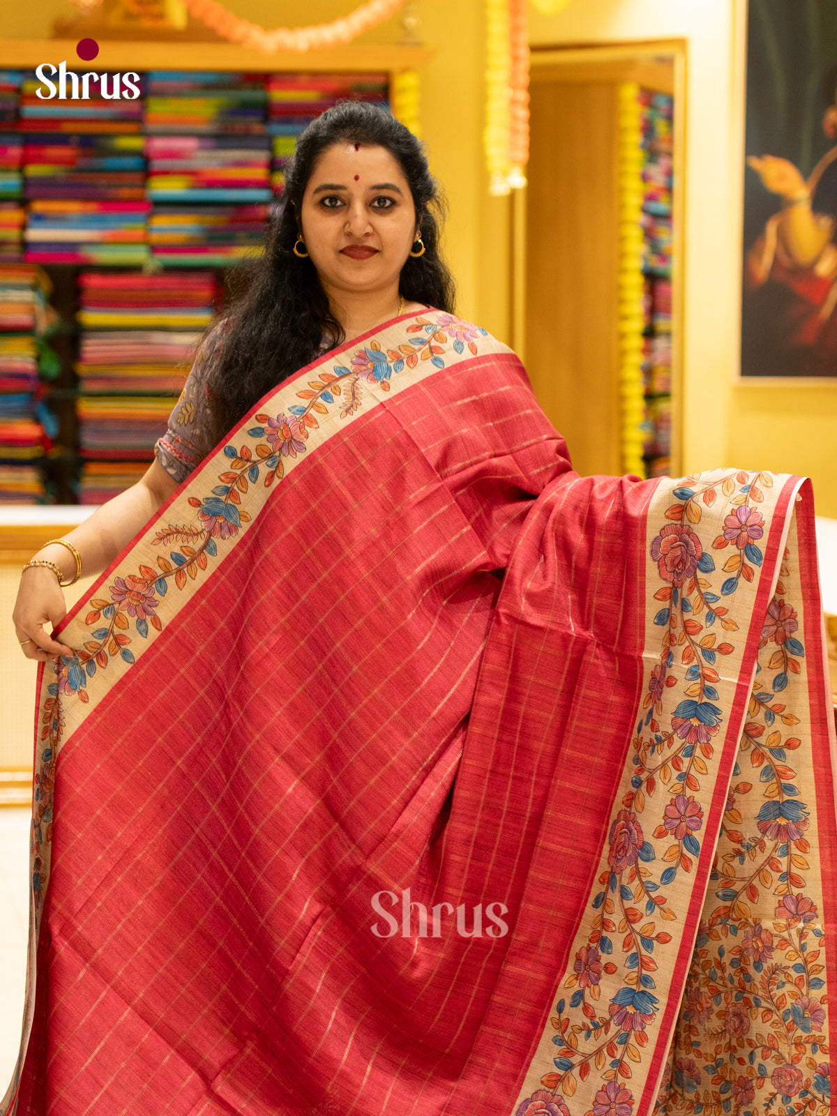 Chennur-Print Saree - EJ04445