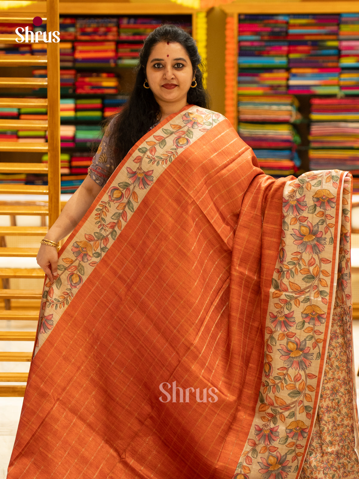 Chennur-Print Saree - EJ04450