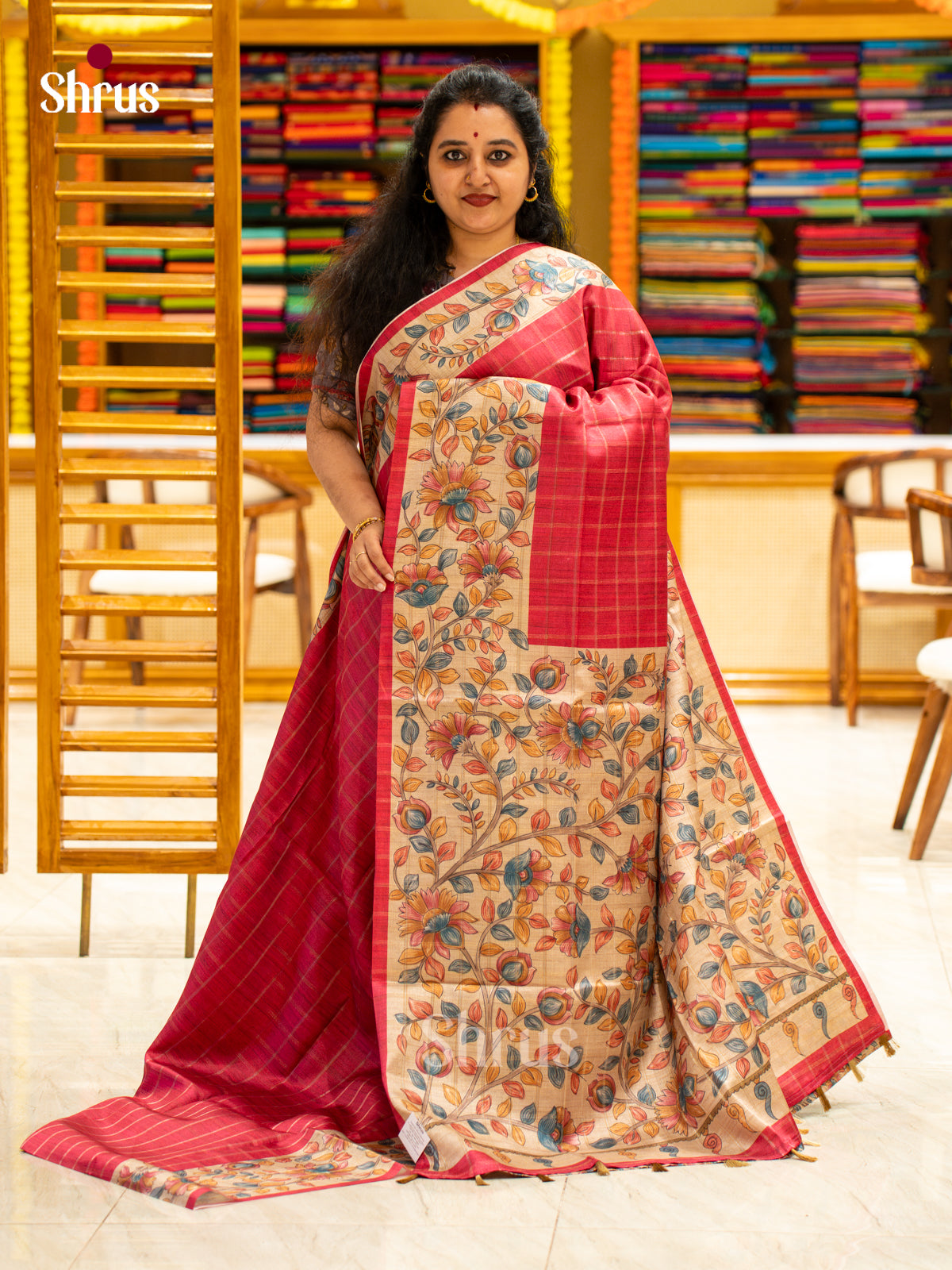 Chennur-Print Saree - EJ04451
