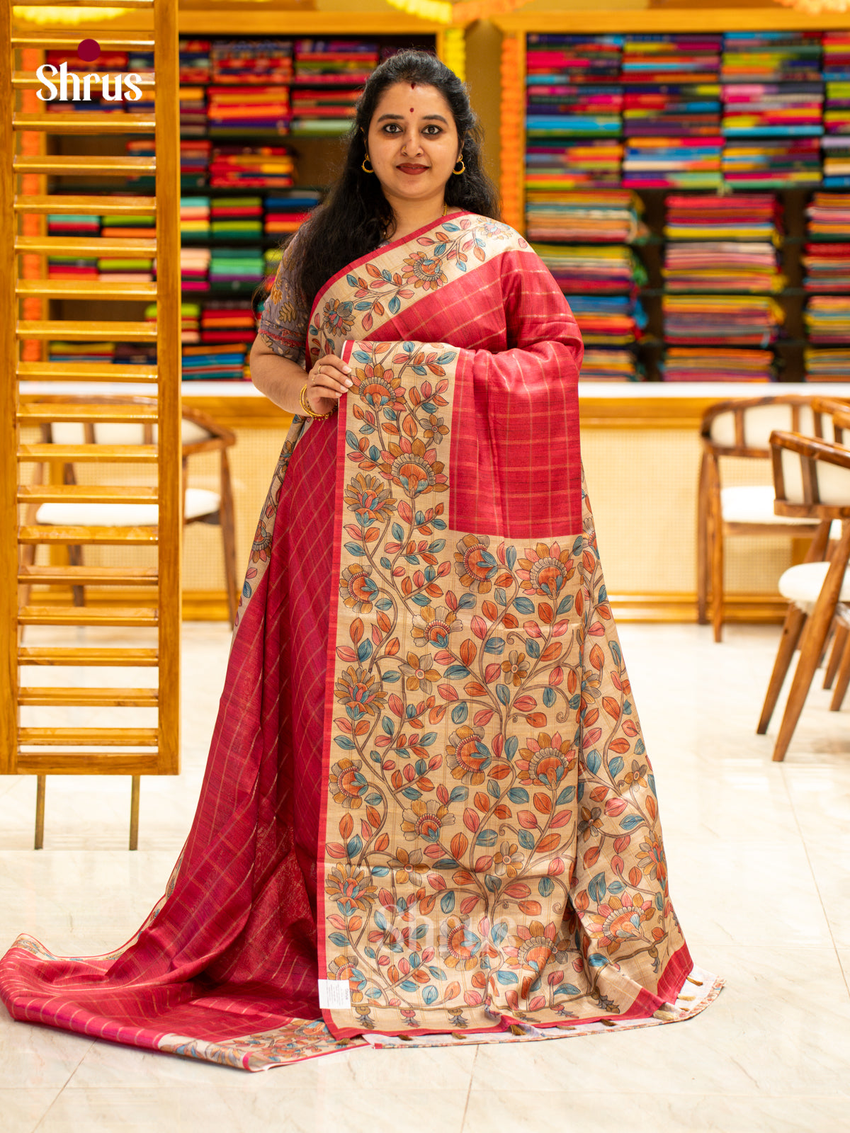 Chennur-Print Saree - EJ04452