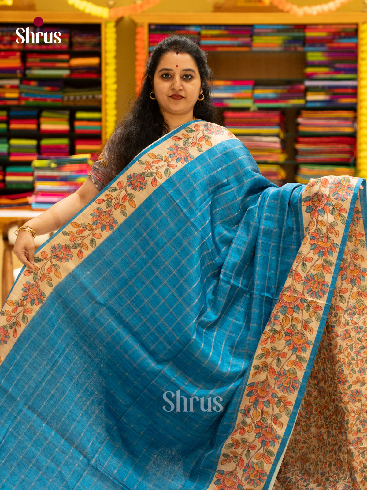 Chennur-Print Saree - EJ04457
