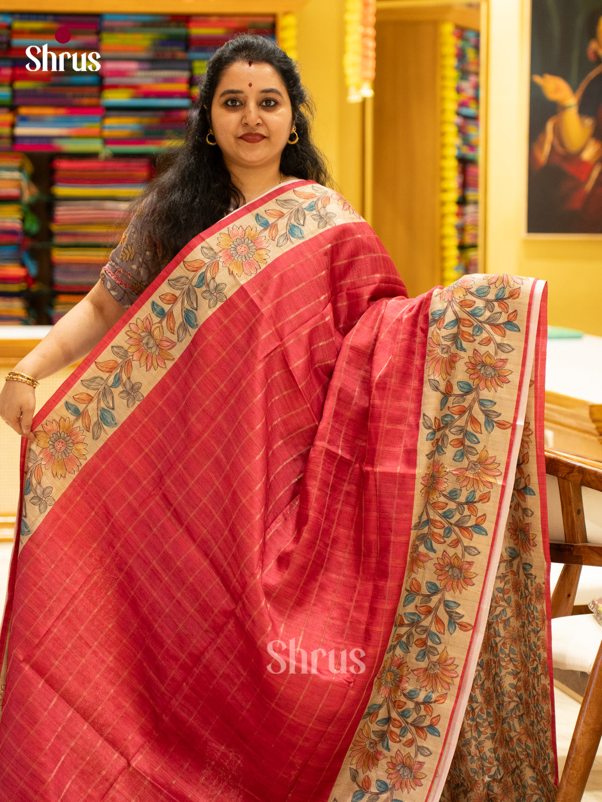 Chennur-Print Saree - EJ04458