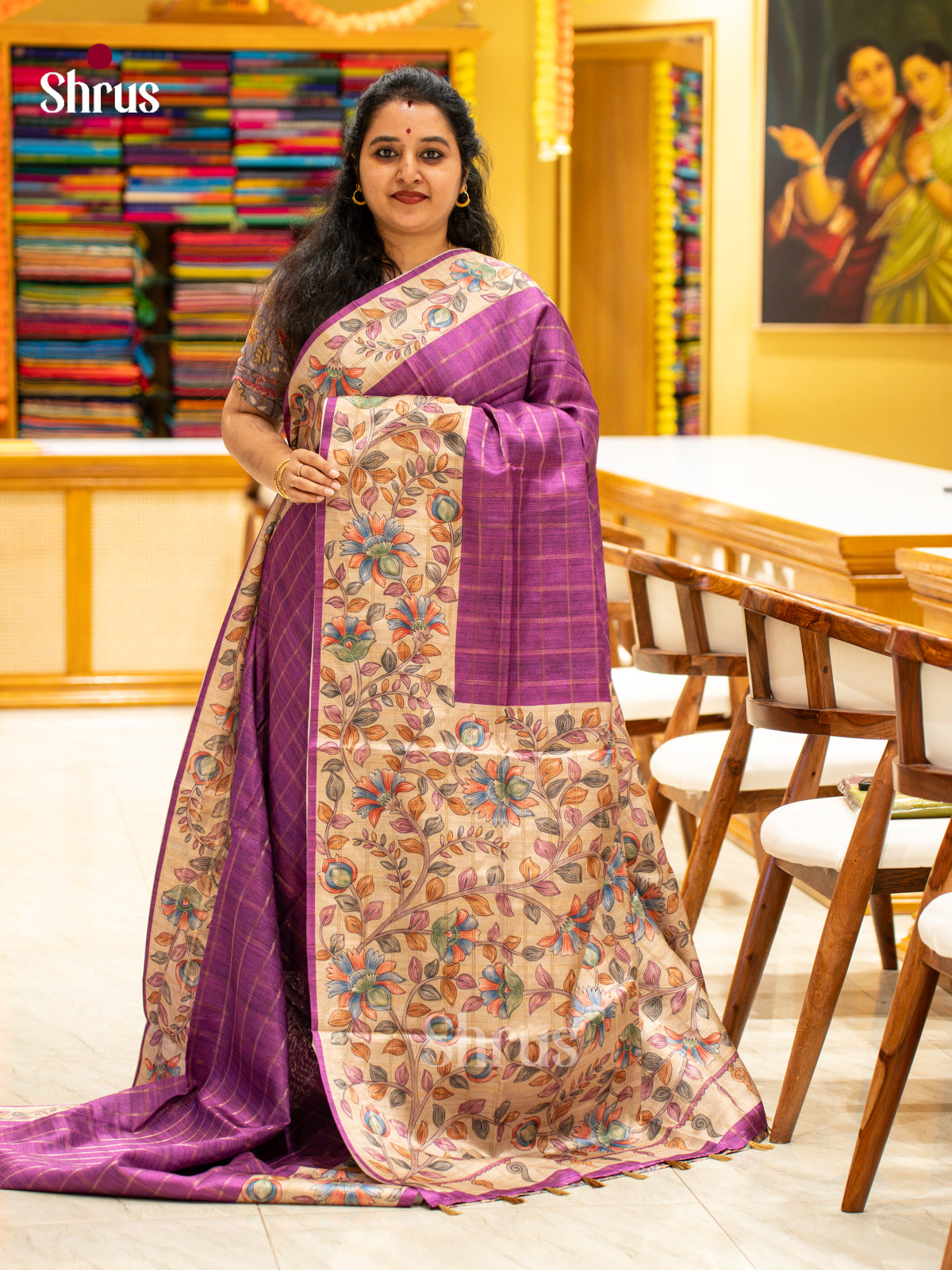 Chennur-Print Saree - EJ04460