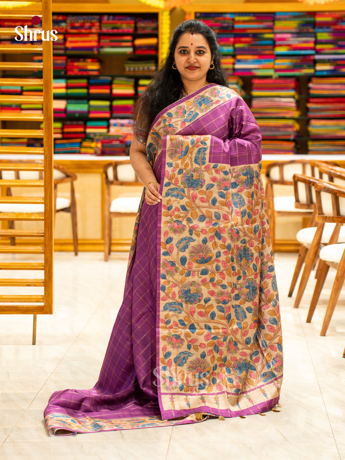 Chennur-Print Saree - EJ04461