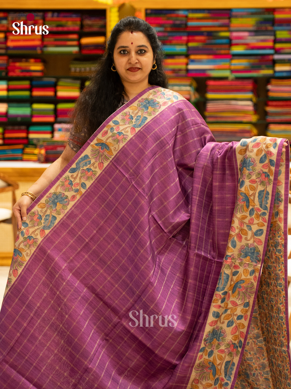 Chennur-Print Saree - EJ04461