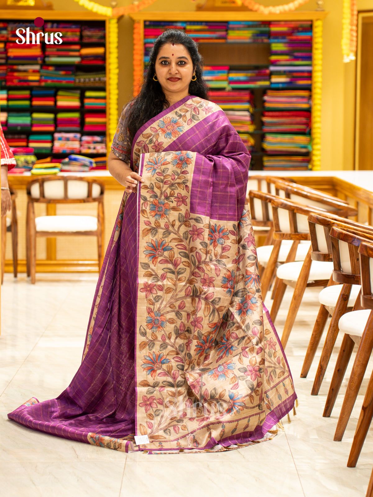 Chennur-Print Saree - EJ04462